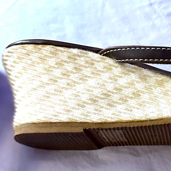 Chaps wedge thong sandal - Picture 2 of 4